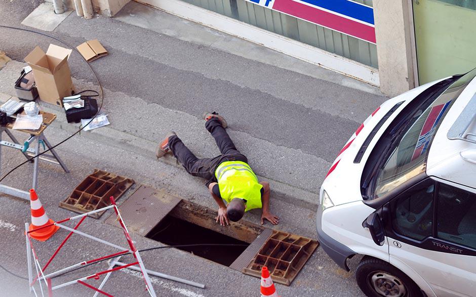 déboucher conduite evacuation Paray-Vieille-Poste